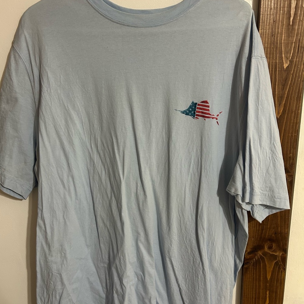 Caribbean Light Blue Marlin Graphic Tee